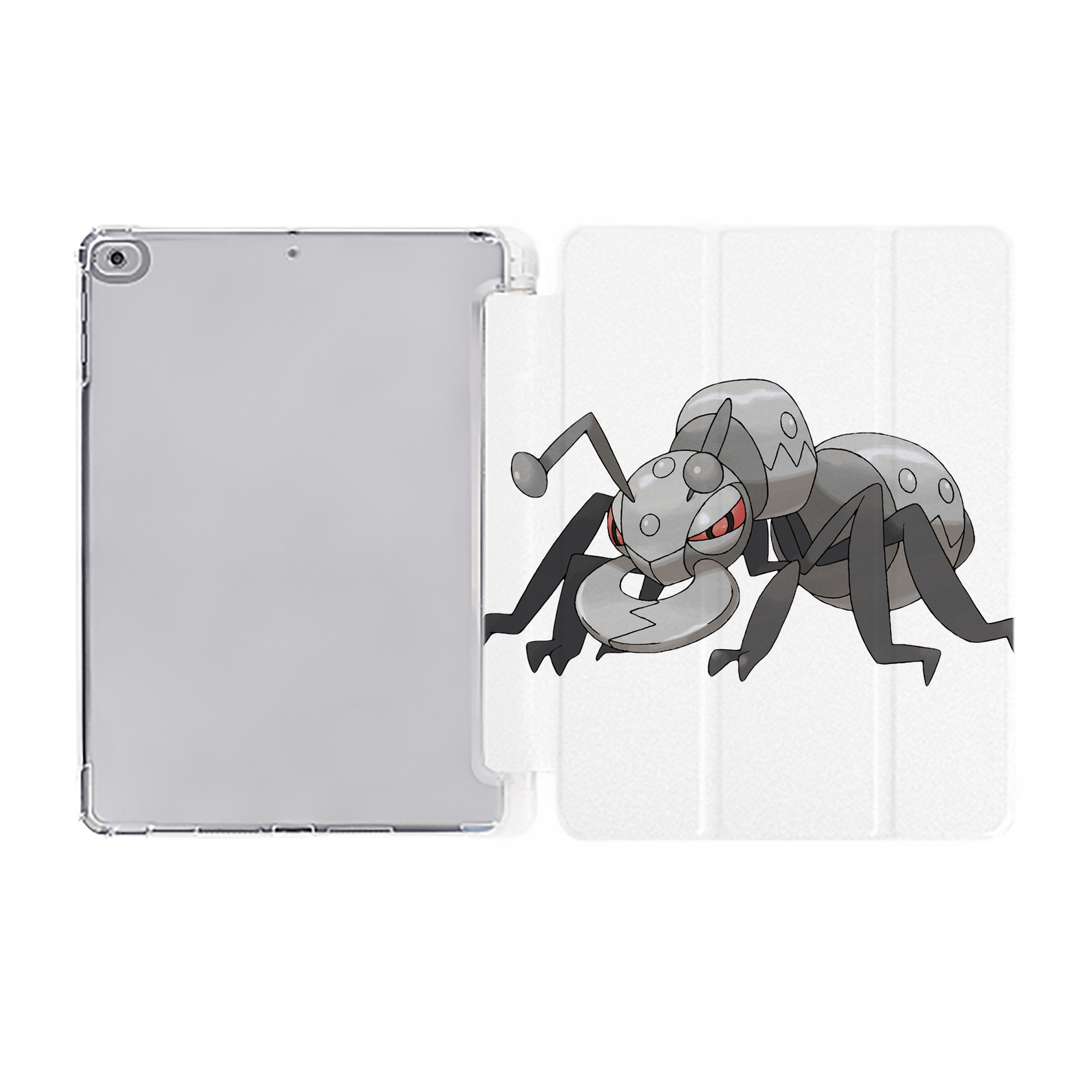 （画像用） ポケットモンスター Pokémon IPad ケース ペン収納付き 三つ折りスタンド PUレザー×シリコン 対応機種9.5/10.5/10.9インチ